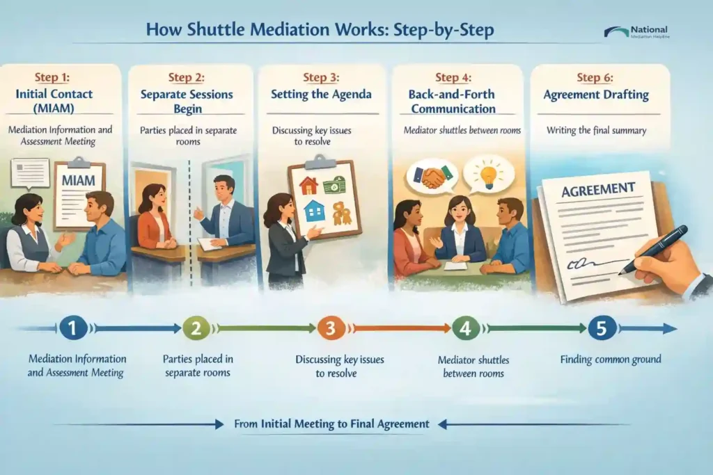 How Shuttle Mediation Works: Step-by-Step Gloucestershire