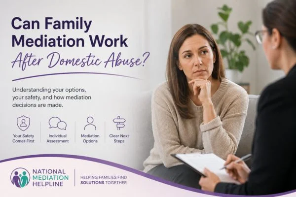 Can Family Mediation Gloucestershire Work After Domestic Abuse?